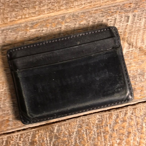 thin coach wallet. - Picture 1 of 3